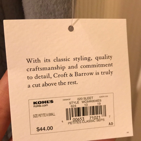 Fleece Patterned Vest - Picture 5 of 5